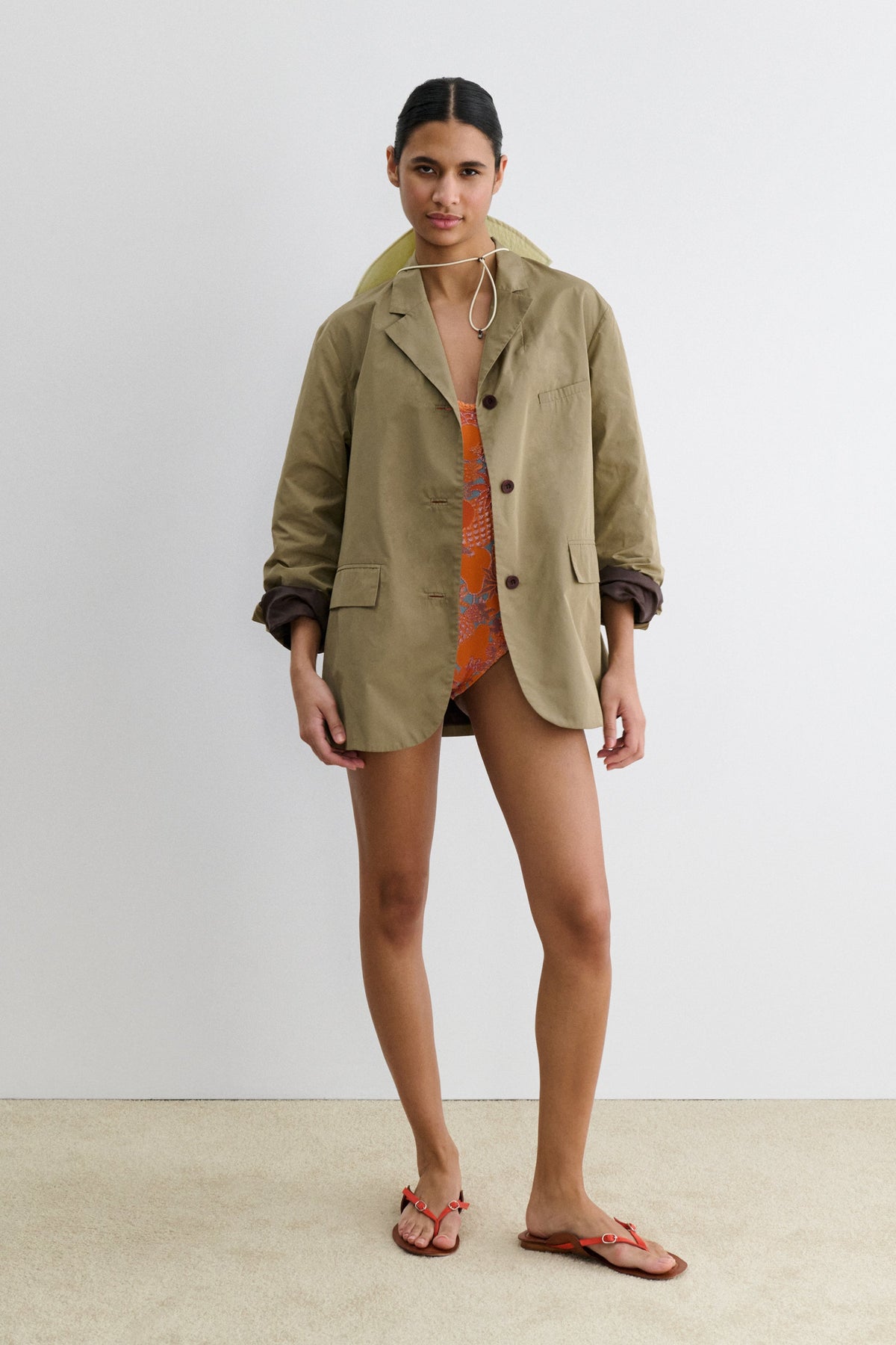 Catch Blazer Tapenade - Rachel Comey