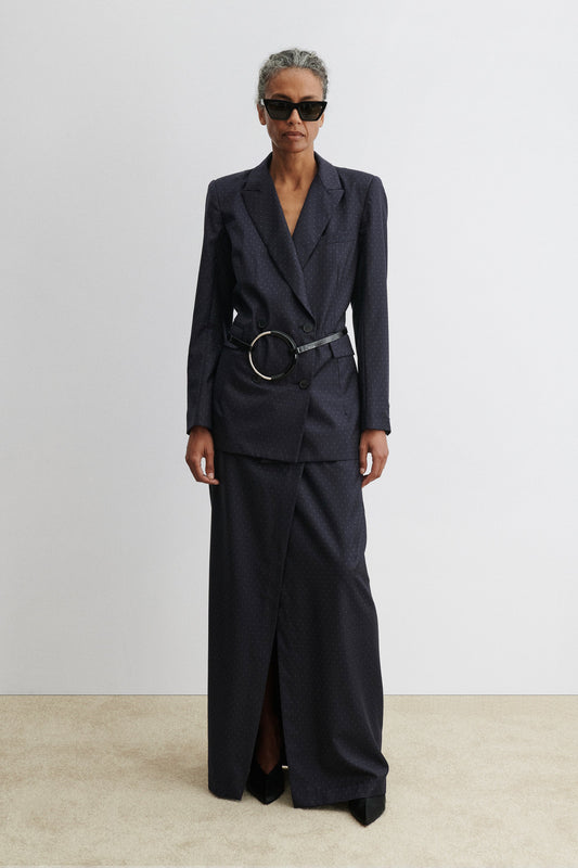 New Rupture Blazer Navy - Rachel Comey