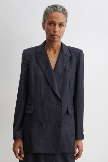 New Rupture Blazer Navy - Rachel Comey