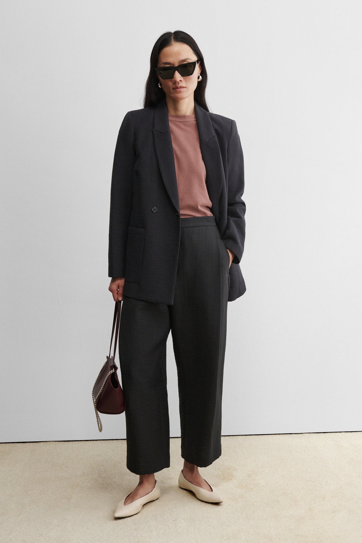 New Amboy Blazer Black - Rachel Comey