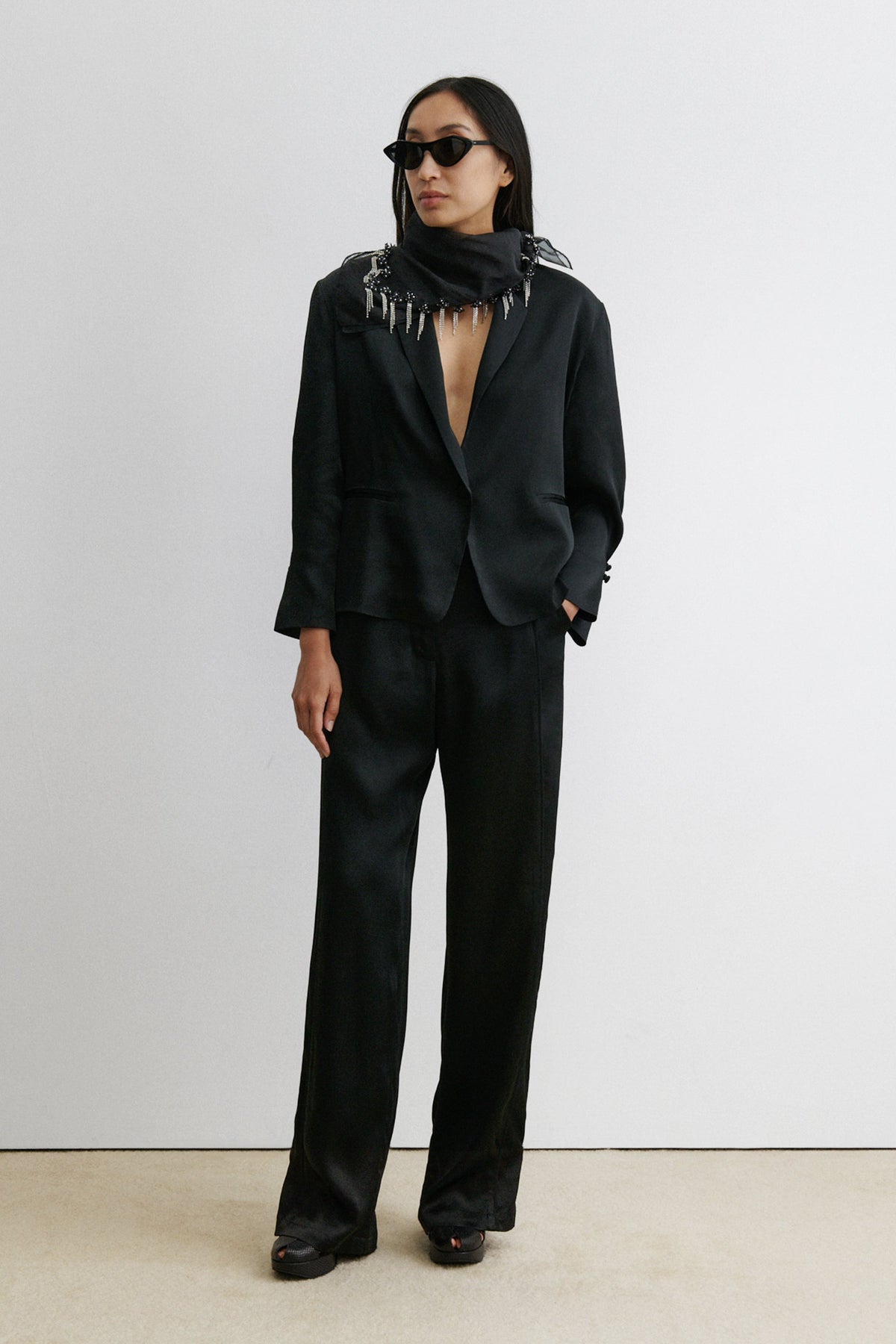 Bromley Blazer Black - Rachel Comey