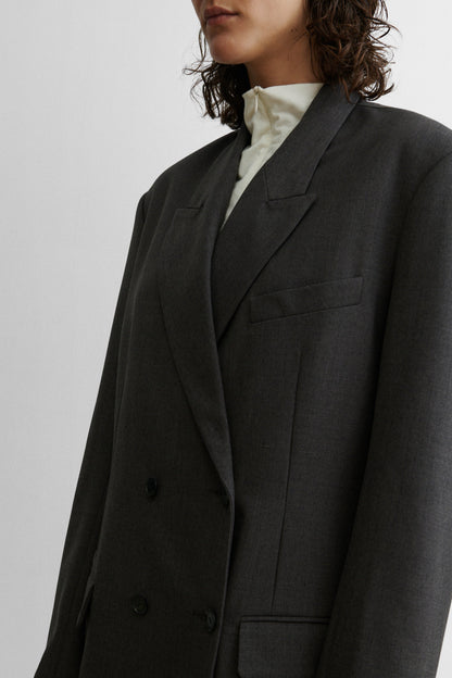 Orsay Blazer Dark Grey Melange - Rachel Comey