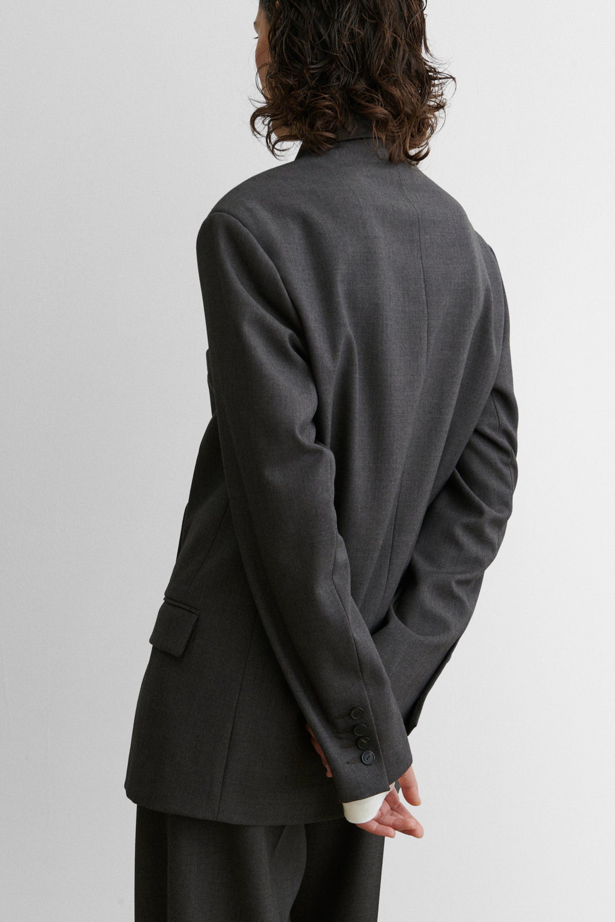 Orsay Blazer Dark Grey Melange - Rachel Comey