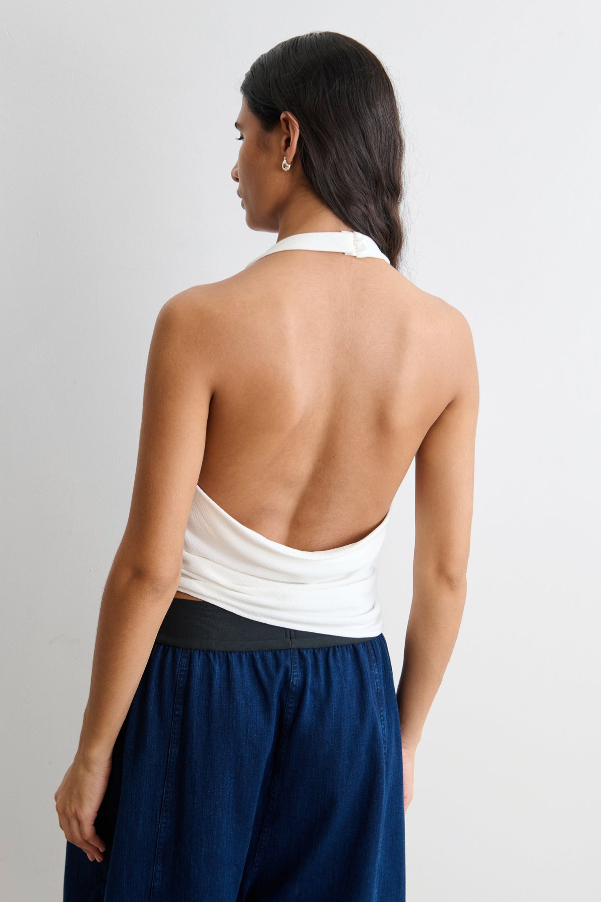 Beaulieu Halter Top Off White - Rachel Comey