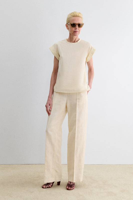 Lynx Top Cream - Rachel Comey