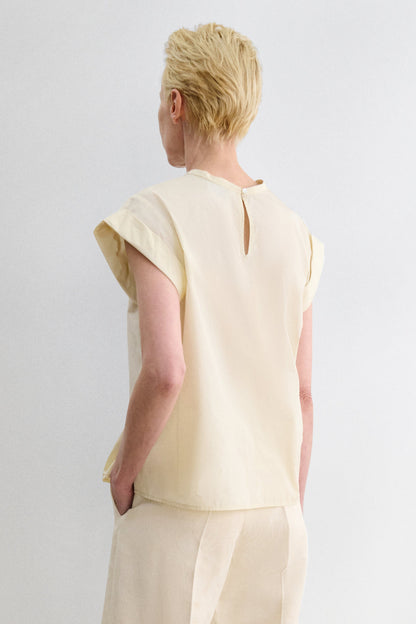 Lynx Top Cream - Rachel Comey