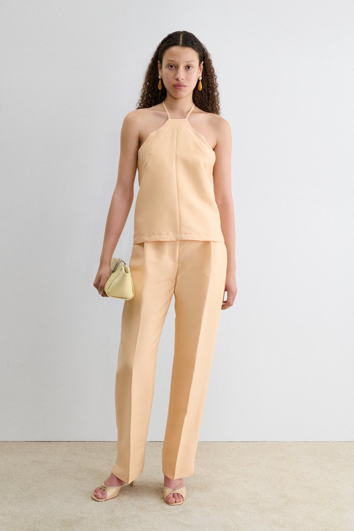 Geo Top Peach - Rachel Comey