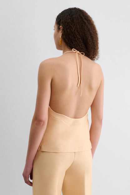Geo Top Peach - Rachel Comey