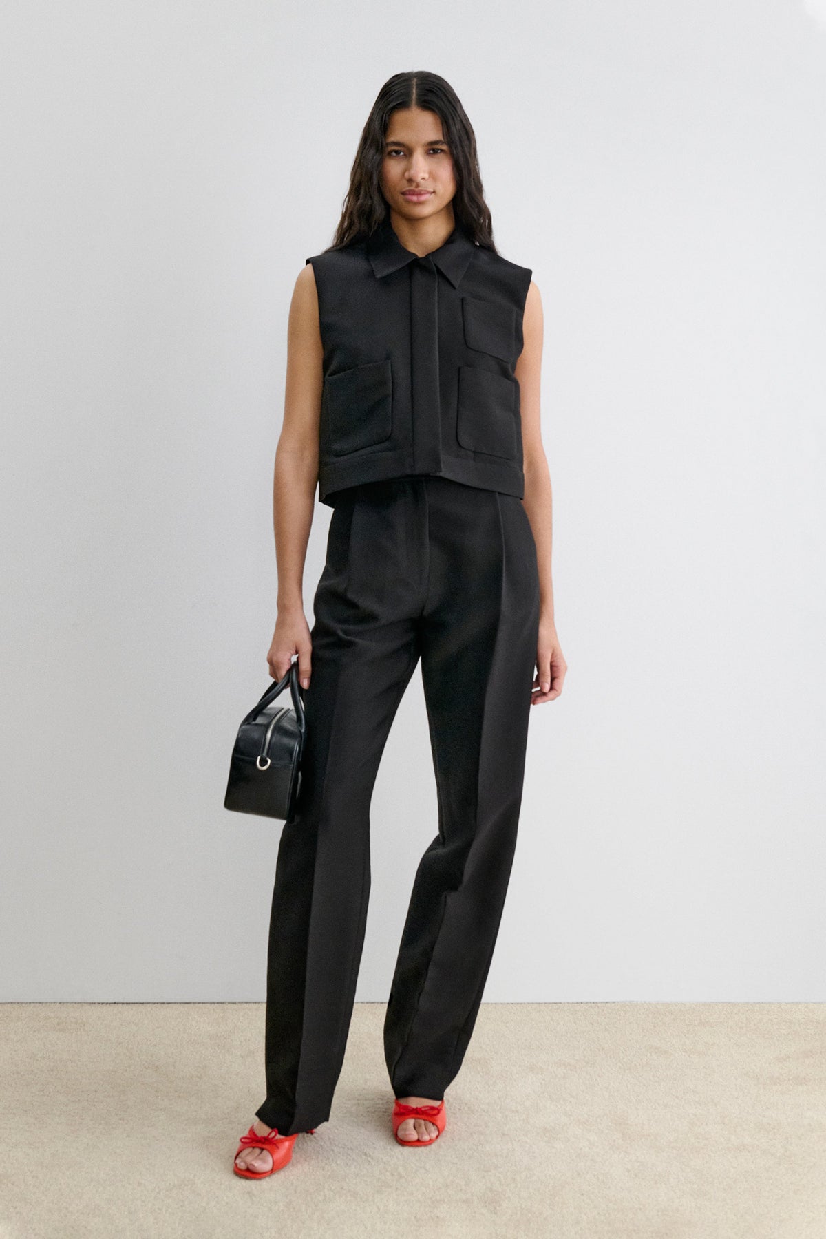 Hanley Vest Sky Blue - Rachel Comey