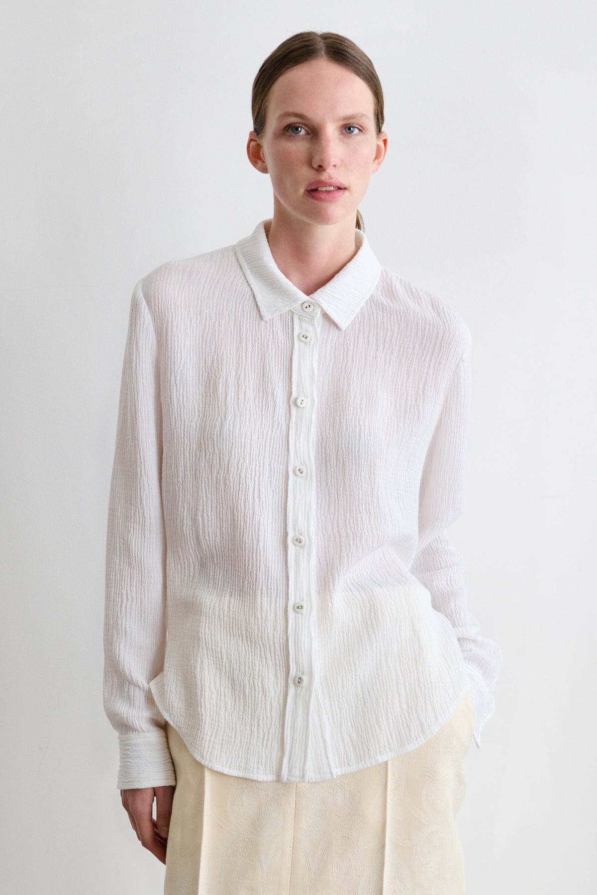 Thyme Shirt White - Rachel Comey