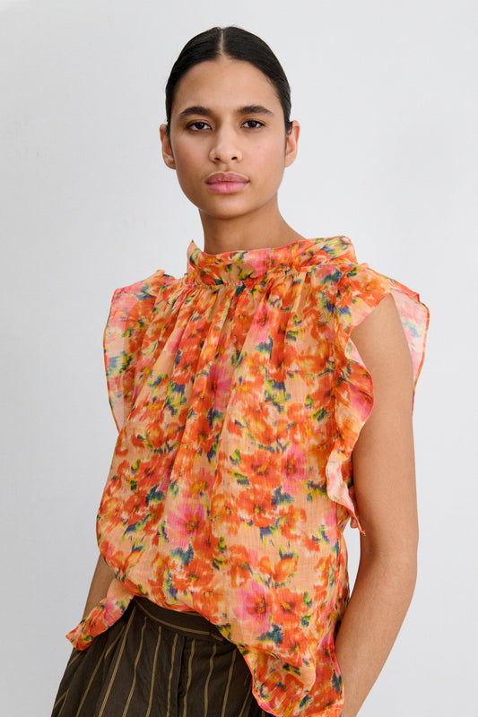 New Via Top Orange - Rachel Comey