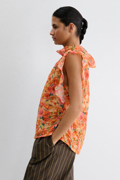 New Via Top Orange - Rachel Comey