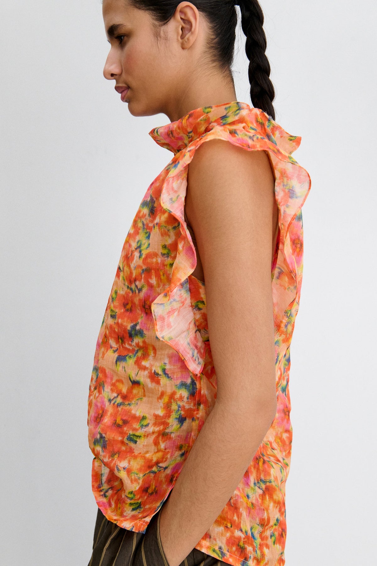 New Via Top Orange - Rachel Comey