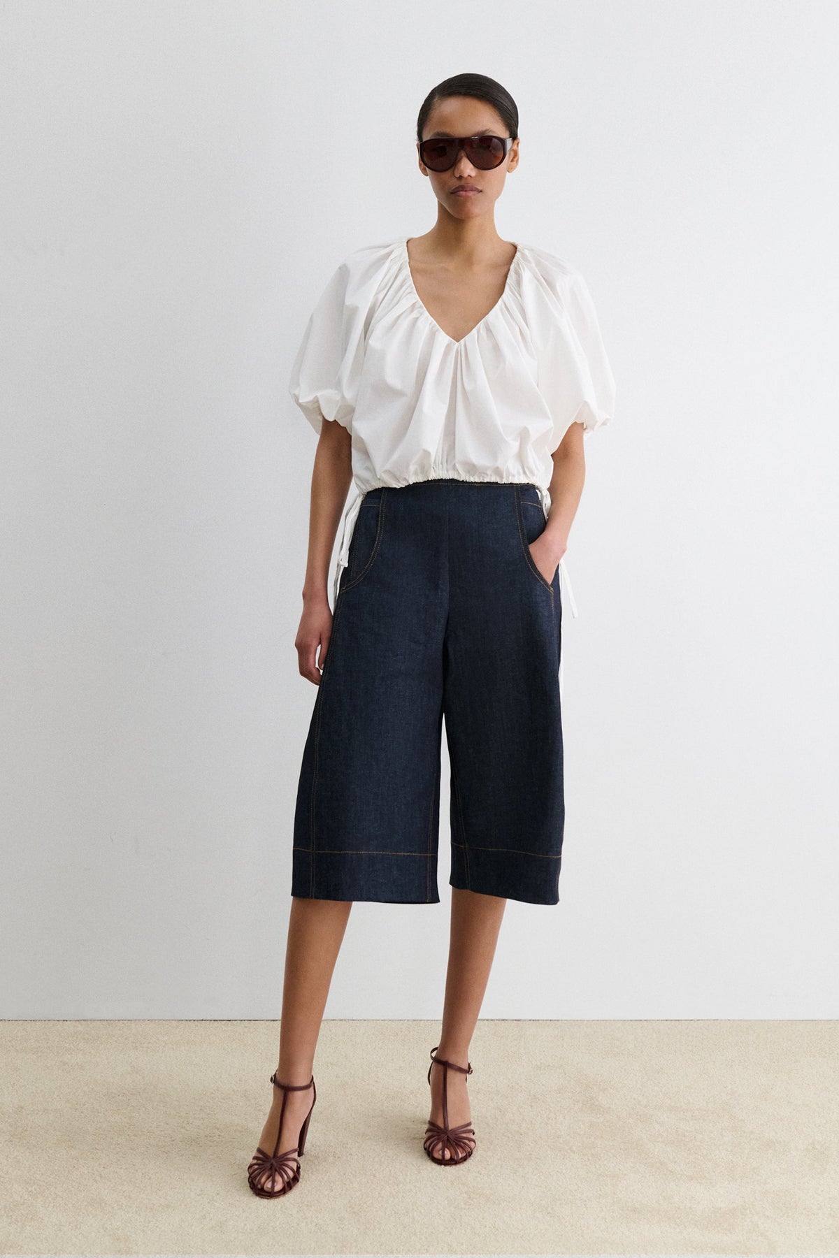 Shapley Top White - Rachel Comey