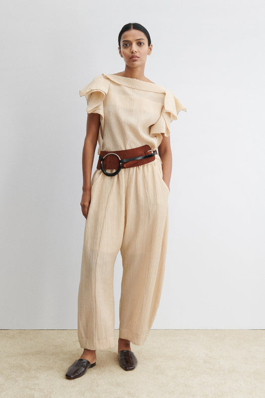 Rivera Top Light Peach - Rachel Comey