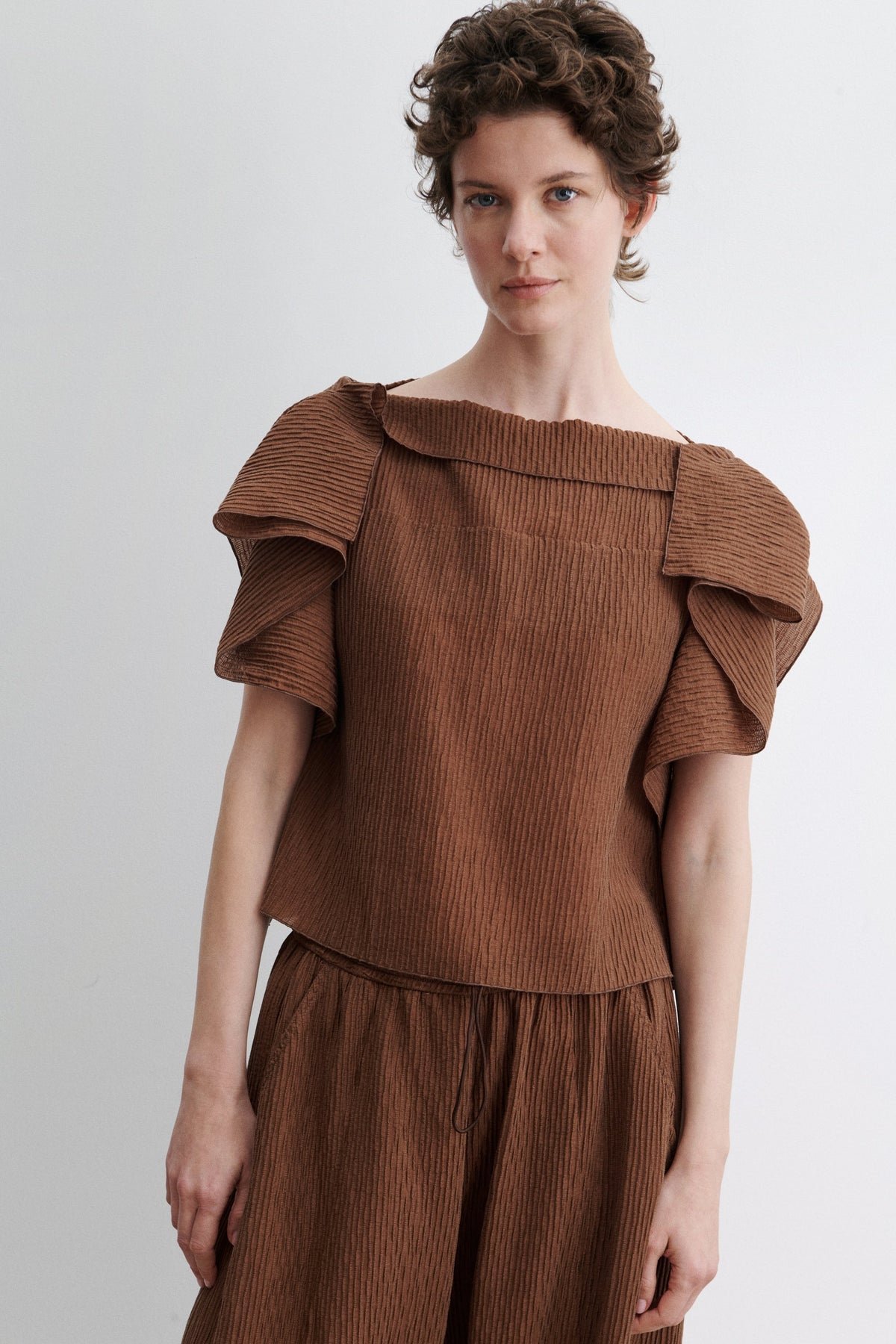 Rivera Top Light Peach - Rachel Comey