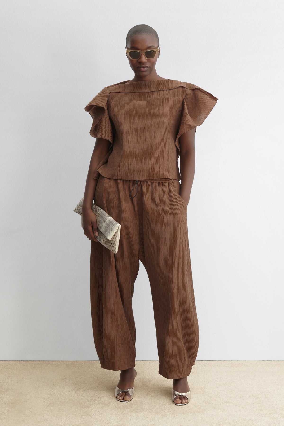 Rivera Top Light Peach - Rachel Comey