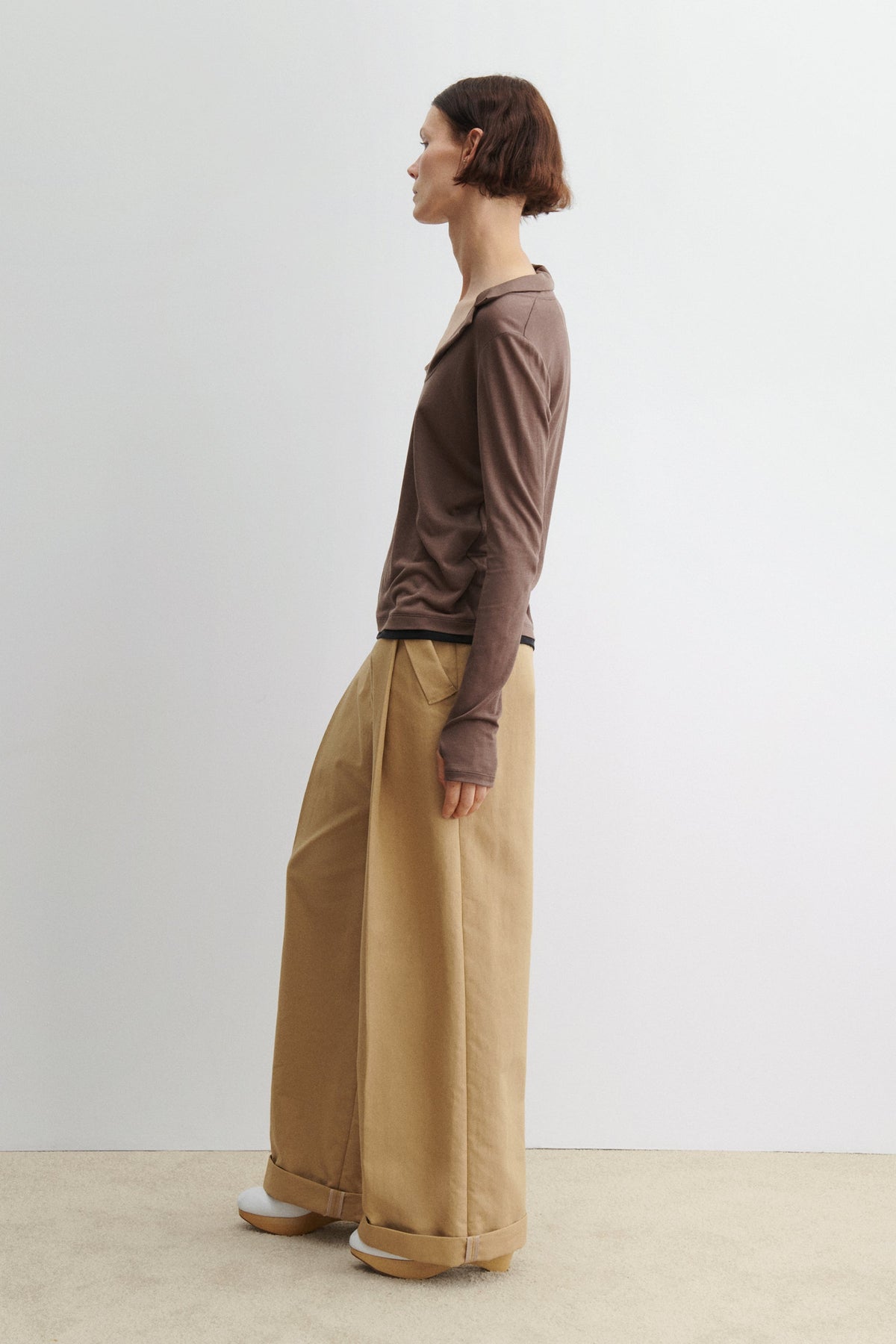 Houlston Polo Grey Melange - Rachel Comey