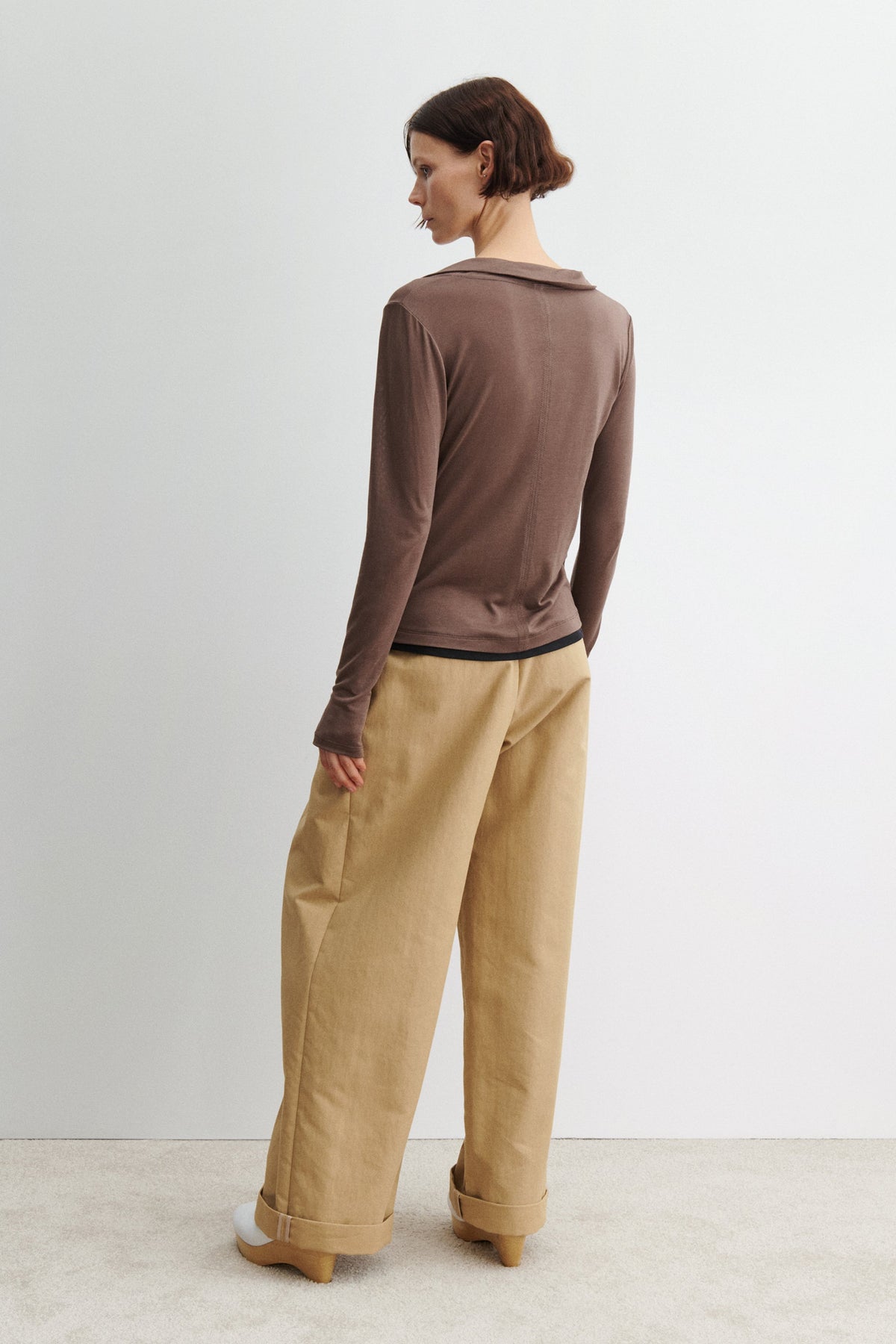 Houlston Polo Grey Melange - Rachel Comey