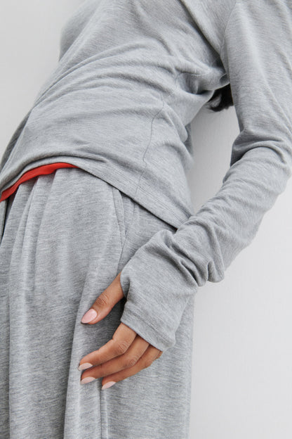 Houlston Polo Grey Melange - Rachel Comey