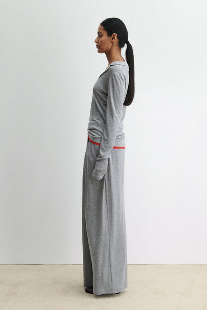 Houlston Polo Grey Melange - Rachel Comey