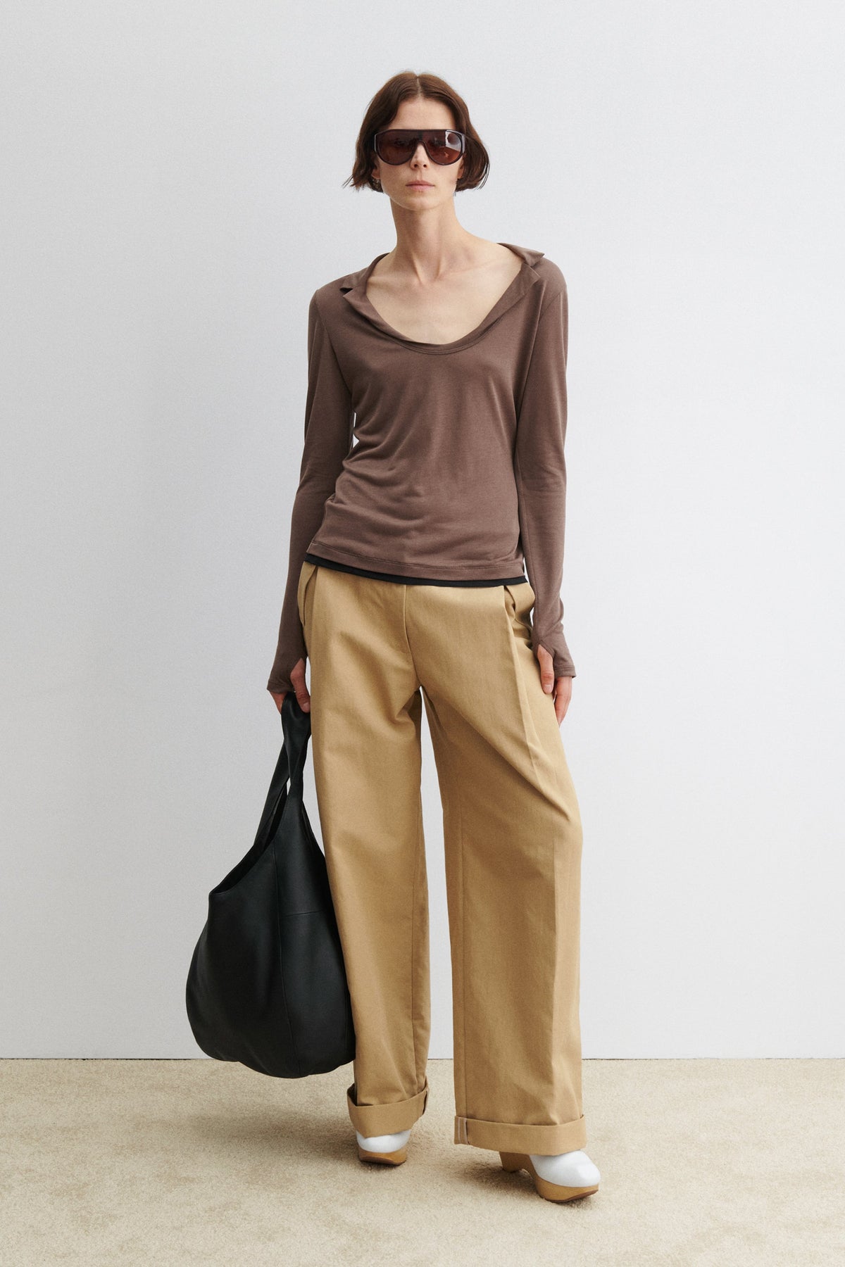 Houlston Polo Grey Melange - Rachel Comey