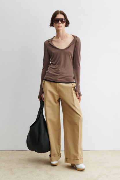 Houlston Polo Grey Melange - Rachel Comey