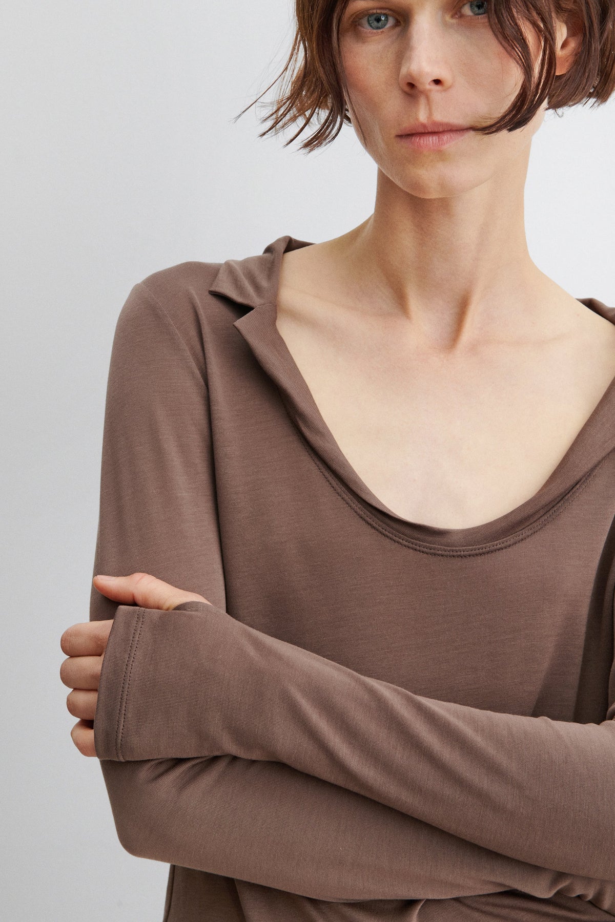 Houlston Polo Grey Melange - Rachel Comey