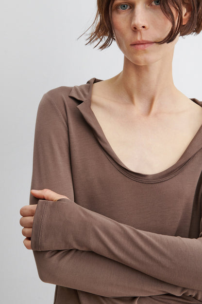 Houlston Polo Grey Melange - Rachel Comey