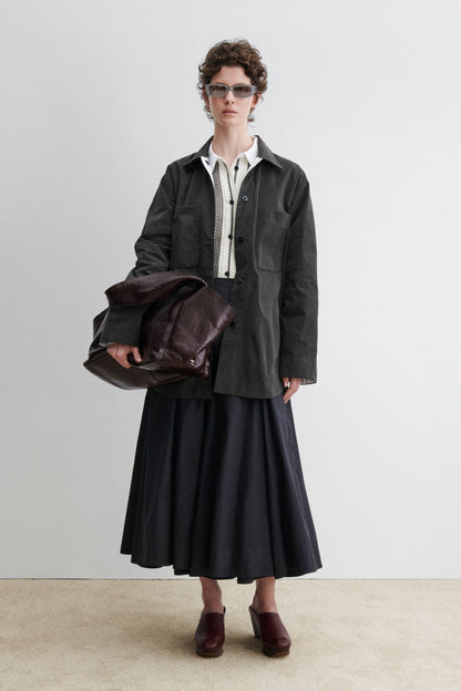 Irvine Shirt Garnet - Rachel Comey