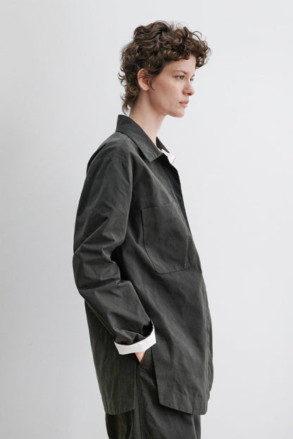 Irvine Shirt Garnet - Rachel Comey