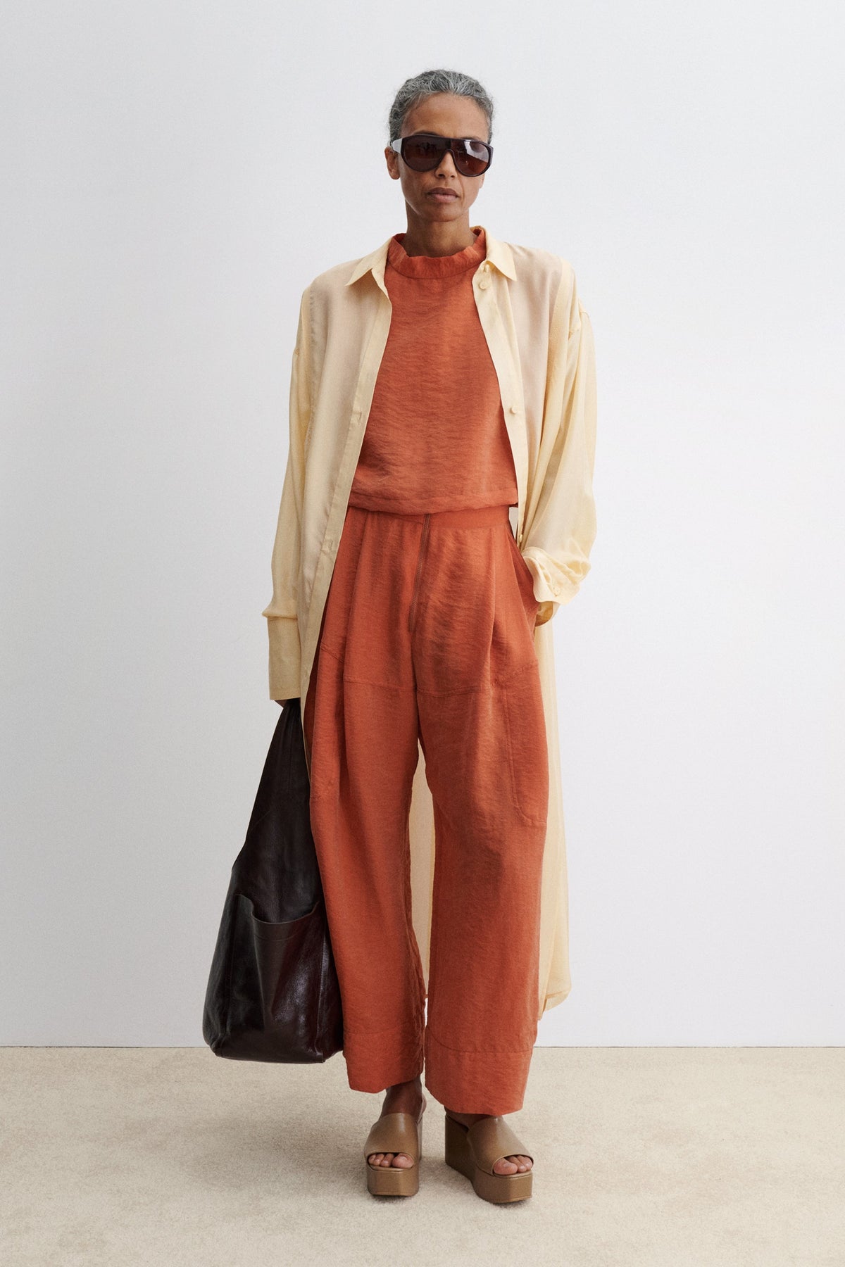 Bacchus Top Terracotta - Rachel Comey