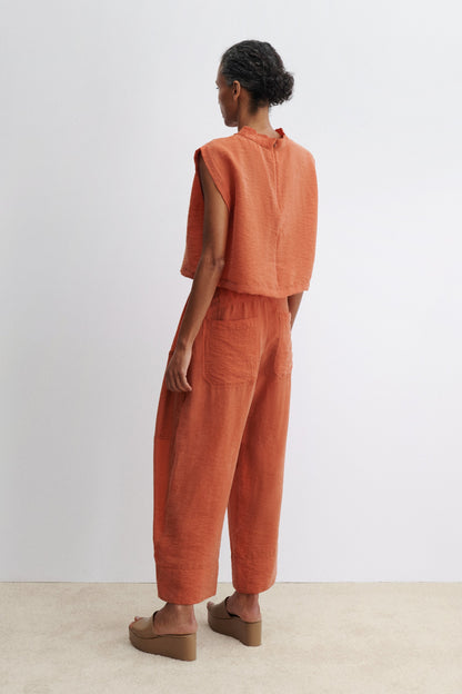 Bacchus Top Terracotta - Rachel Comey