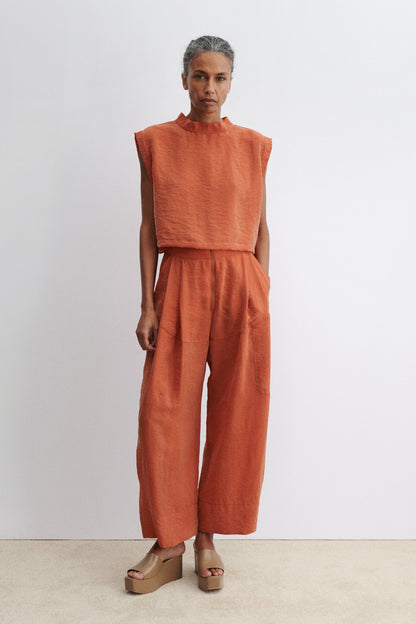 Bacchus Top Terracotta - Rachel Comey