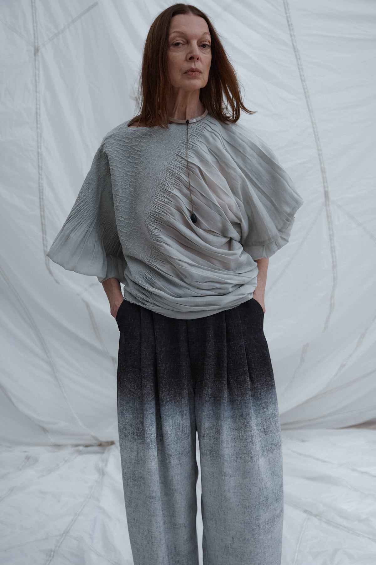 Caves Top Dove - Rachel Comey