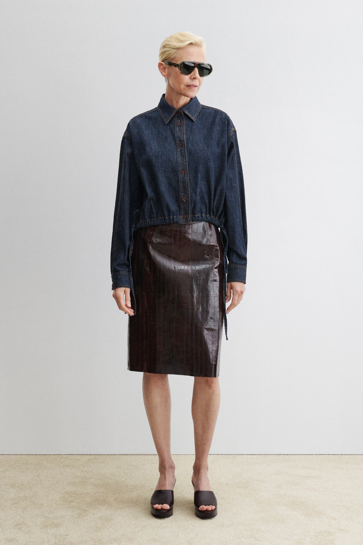Base Top Indigo - Rachel Comey