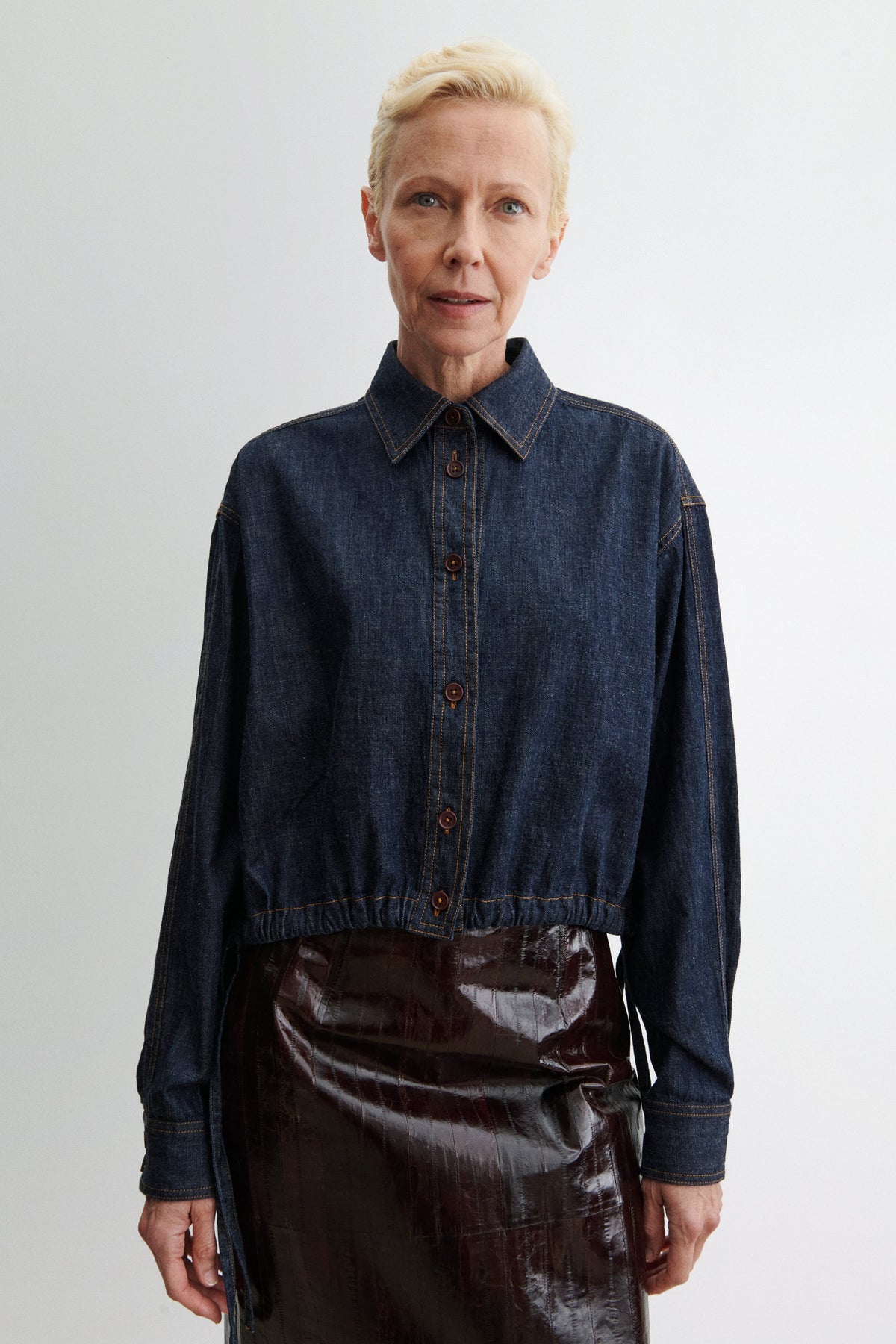 Base Top Indigo - Rachel Comey