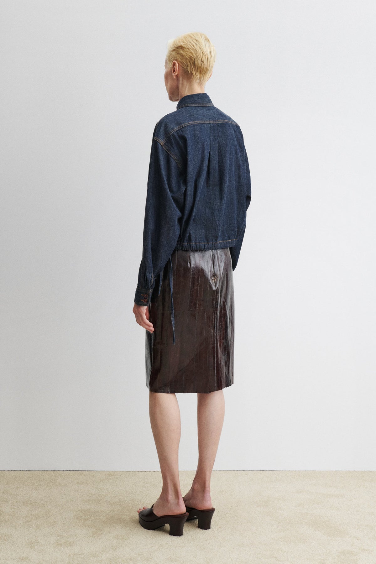 Base Top Indigo - Rachel Comey
