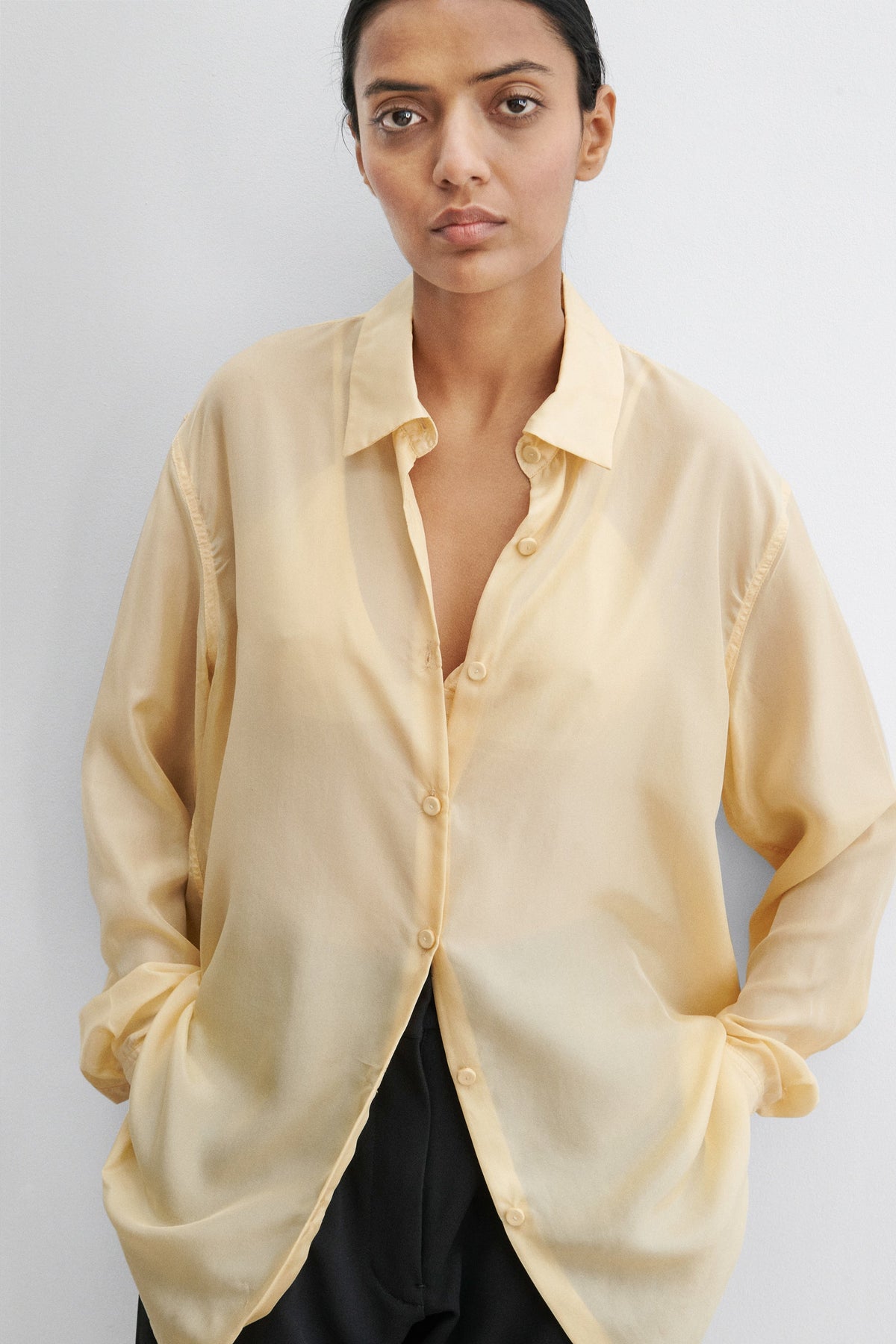 Quinney Shirt Sand - Rachel Comey