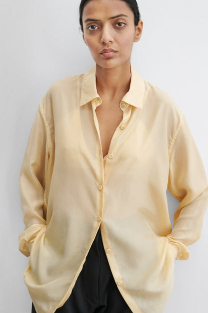 Quinney Shirt Sand - Rachel Comey