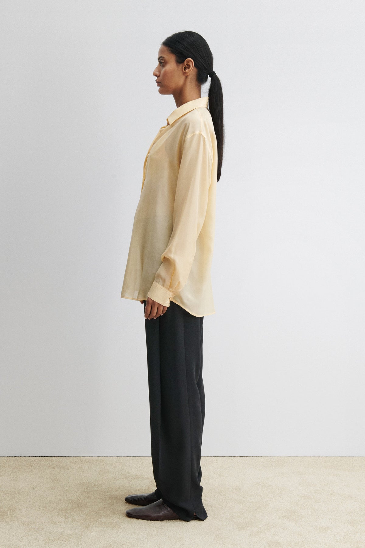 Quinney Shirt Sand - Rachel Comey
