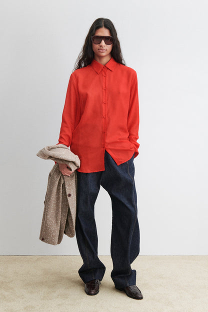 Quinney Shirt Sand - Rachel Comey