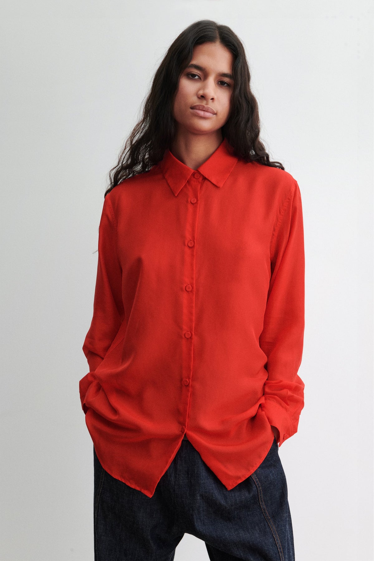 Quinney Shirt Sand - Rachel Comey