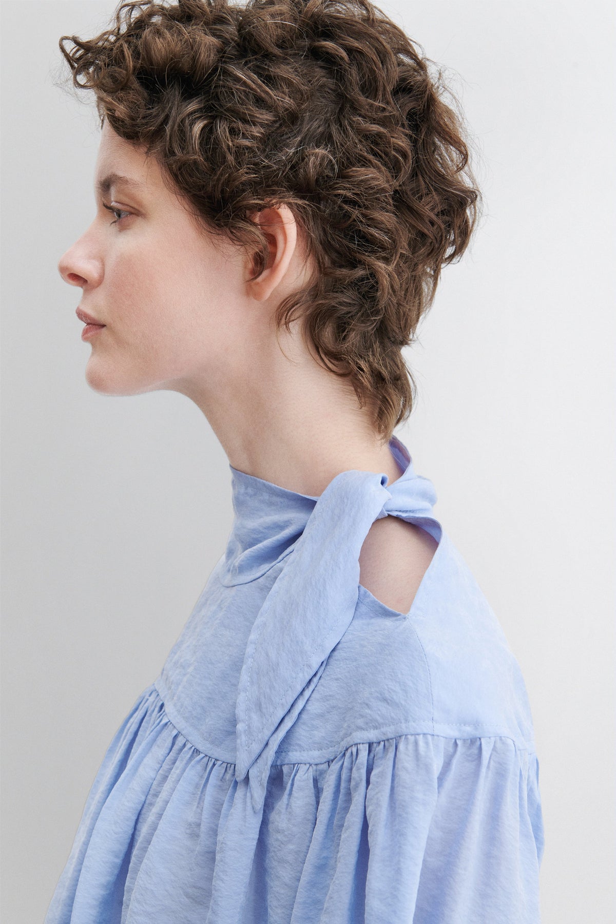 Parachute Top Light Blue - Rachel Comey