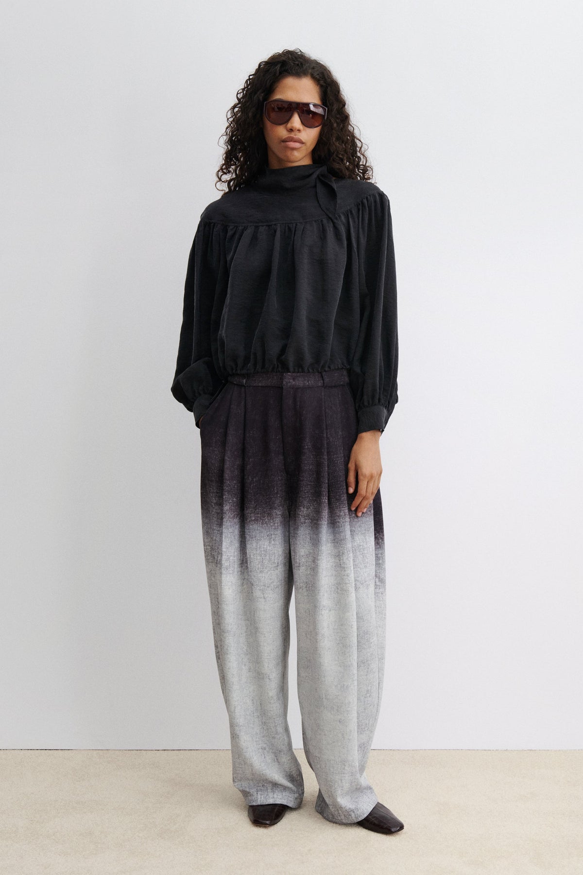 Parachute Top Light Blue - Rachel Comey