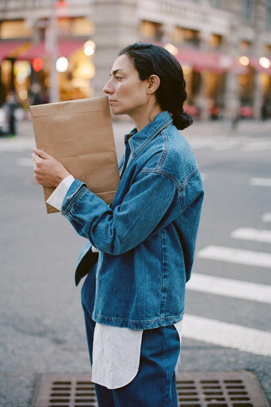 Wade Shirt Cool Indigo - Rachel Comey