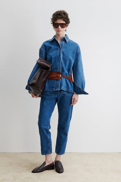 Wade Shirt Cool Indigo - Rachel Comey