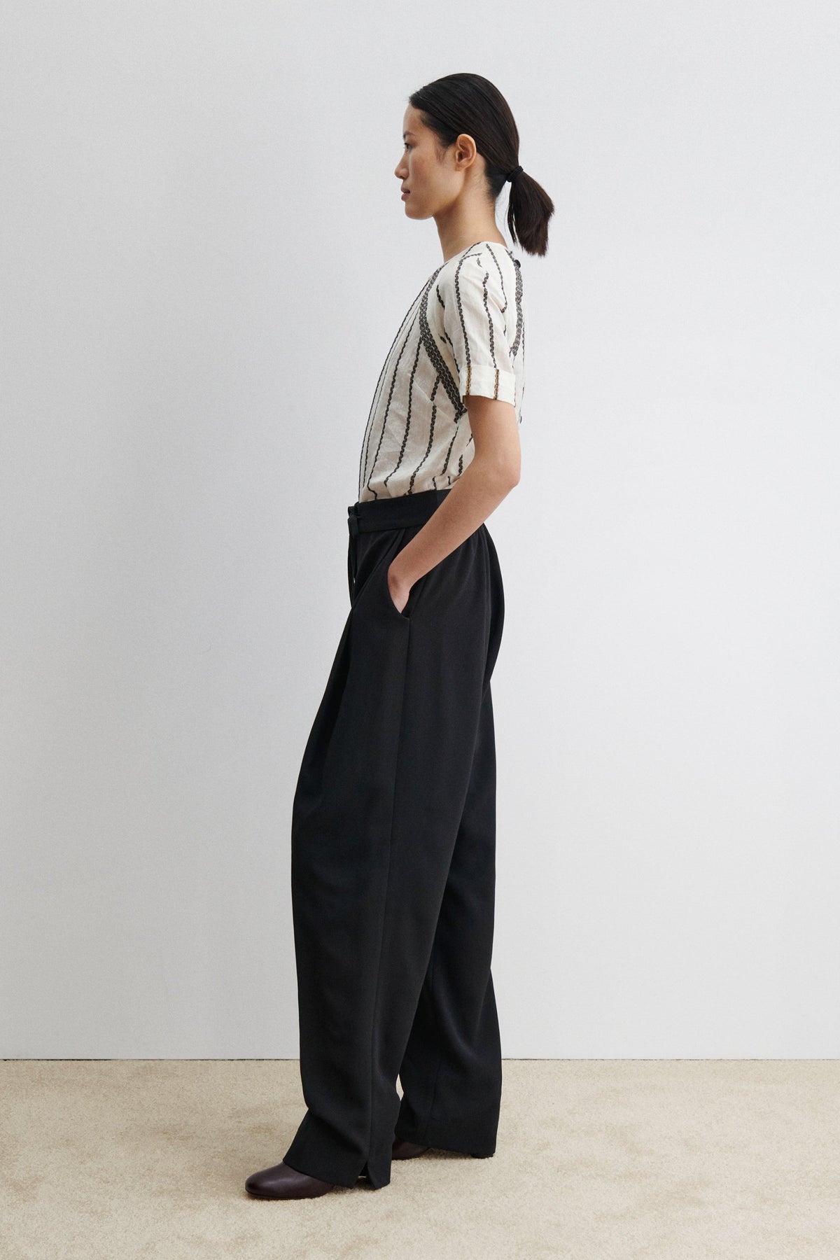 Tini Top Dobby Stripe - Rachel Comey