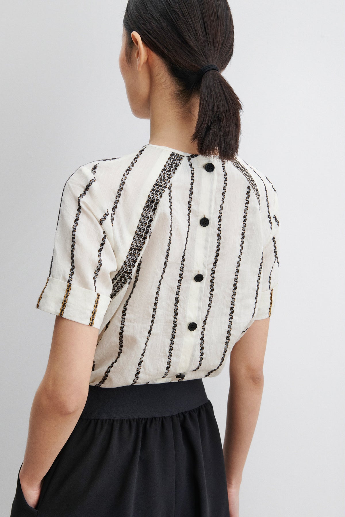 Tini Top Dobby Stripe - Rachel Comey