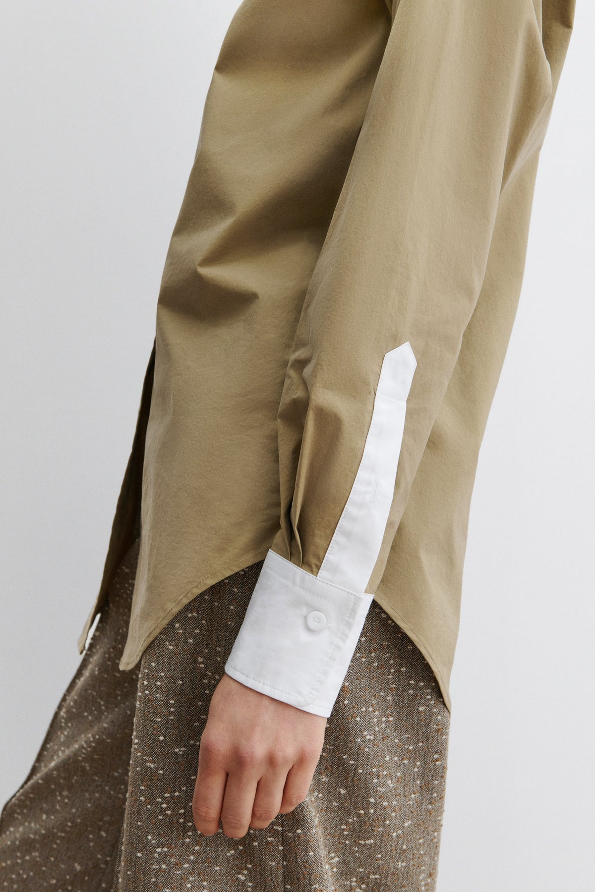 Pierre Shirt Khaki - Rachel Comey